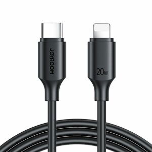 Joyroom kabel USB-C - Lightning, 480Mb/s, 20W, 1m, černý (S-CL020A9)