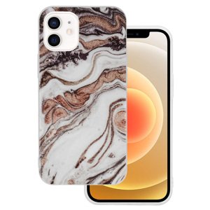 Mramorové třpytivé pouzdro pro Iphone 12 Mini Design 1