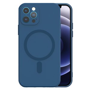 TEL PROTECT MagSilikonové pouzdro pro Iphone 12 Pro Max Navy