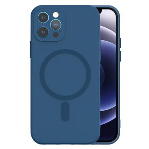 TEL PROTECT MagSilikonové pouzdro pro Iphone 14 Pro Navy