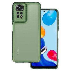 Crystal Diamond 2mm pouzdro pro Xiaomi Redmi Note 11/Note 11S Transparent green