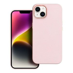 Kryt TopQ Frame iPhone 15 růžový 105049 (pouzdro neboli obal na mobil iPhone 15)