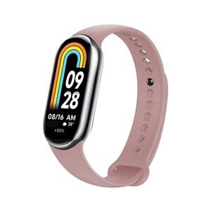 Silikonový řemínek FIXED Silicone Strap pro Xiaomi Mi Band 8, růžový