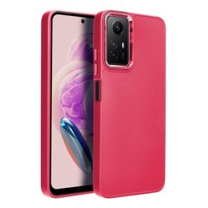 Kryt TopQ Frame Xiaomi Redmi Note 12S malinový 105361 (pouzdro neboli obal na mobil Xiaomi Redmi Note 12S)