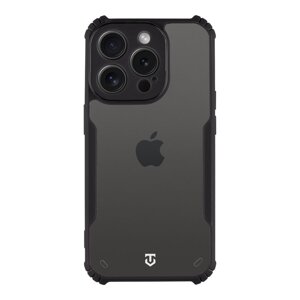 Tactical Quantum Stealth Kryt pro Apple iPhone 15 Pro Clear/Black