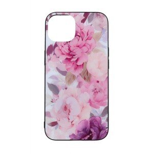 Kryt TopQ Flexible iPhone 14 Pink Flowers 107672 (pouzdro neboli obal na mobil iPhone 14)