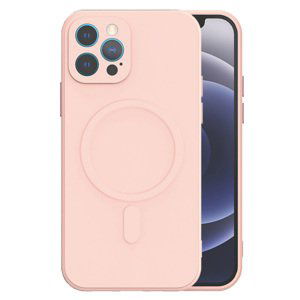 TEL PROTECT MagSilikonové pouzdro pro Iphone 13 Pro Max Lightpink