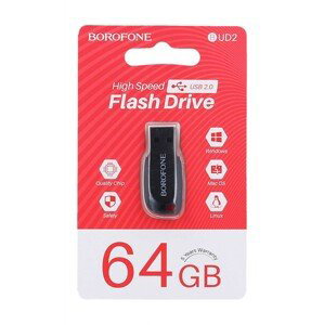 Flash disk Borofone BUD2 64GB černý 108858