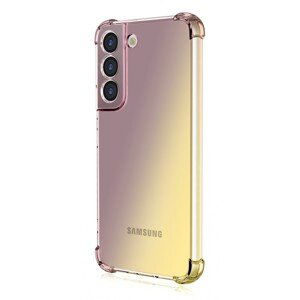 Kryt TopQ Samsung S23 Shock duhový purpurovo-žlutý 110295 (pouzdro neboli obal na mobil Samsung S23)