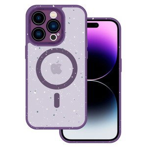 Tel Protect Magnetic Splash Frosted Case pro Iphone 13 Purple