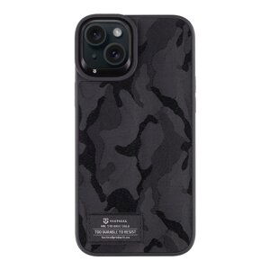 Zadní kryt Tactical Camo Troop pro Apple iPhone 15 Plus Black