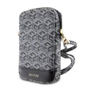 Guess PU G Cube Walltet Phone Bag Zipper Black