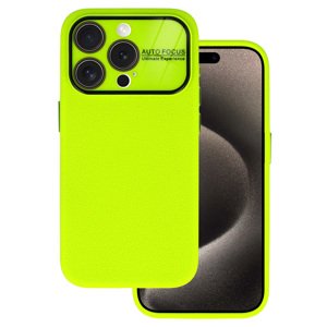 Pouzdro Tel Protect Lichi Soft pro Iphone 15 Pro Max lime