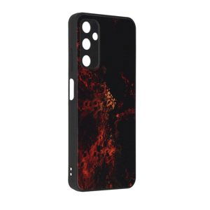 Kryt Techsuit Glaze Samsung A05s pevný Red Nebula 115580 (pouzdro neboli obal na mobil Samsung A05s)