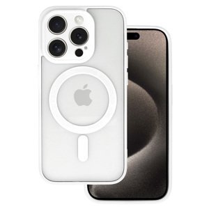 Acrylic Color Magsafe Case pro Iphone 12 Pro bílé
