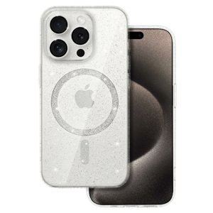 Glitter Magsafe Case pro Iphone 14 Pro Max transparentní