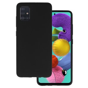 Silicone Lite Case pro Samsung Galaxy A51 černé