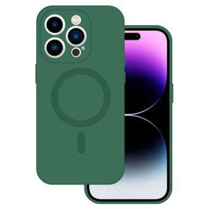 TEL PROTECT MagSilikonové pouzdro pro Iphone 15 Green