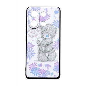 Kryt TopQ Xiaomi Redmi Note 13 Floral Teddy 118101 (pouzdro neboli obal na mobil Xiaomi Redmi Note 13)