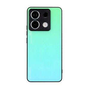 Kryt TopQ LUXURY Xiaomi Redmi Note 13 Pro 5G pevný duhový zelený 118153 (pouzdro neboli obal na mobil Xiaomi Redmi Note 13 Pro 5G)