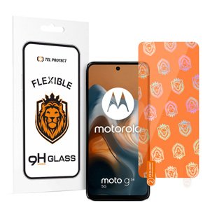 Tel Protect Best Flexible Hybrid Glass pro MOTOROLA MOTO G04/G24/G34 5G