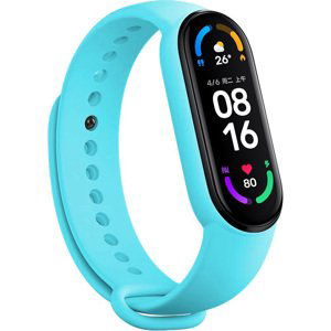 Řemínek pro Xiaomi Mi Band 5-6-7 světle modrý