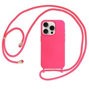 Pouzdro Strap D1 pro Iphone 15 Pro růžové