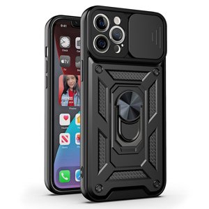 Slide Camera Armor Case pro Motorola Moto G04 Black