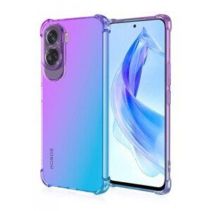 Kryt TopQ Honor 90 Lite 5G Shock duhový fialovo-modrý 120736 (pouzdro neboli obal na mobil Honor 90 Lite 5G)