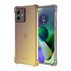 Kryt TopQ Motorola Moto G54 5G Shock duhový purpurovo-žlutý 120890 (pouzdro neboli obal na mobil Motorola Moto G54 5G)