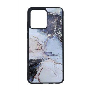 Kryt TopQ Marble Motorola Moto G54 5G pevný Smoky Color 121027 (pouzdro neboli obal na mobil Motorola Moto G54 5G)