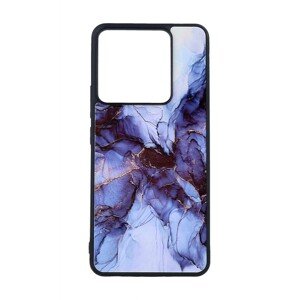 Kryt TopQ Marble Xiaomi Redmi Note 13 5G pevný Smoky Blue 121037 (pouzdro neboli obal na mobil Xiaomi Redmi Note 13 5G)