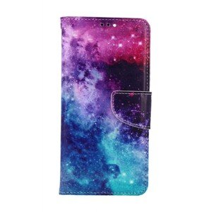 Pouzdro TopQ Xiaomi Redmi Note 13 knížkové Vesmír 121371 (obal neboli kryt na mobil Xiaomi Redmi Note 13)