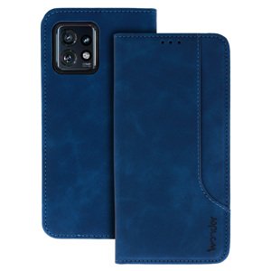 Knížkové pouzdro Wonder Prime pro Motorola Edge 40 Pro navy