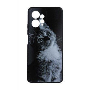 Kryt TopQ Xiaomi Redmi Note 12 Cute Cat 122588 (pouzdro neboli obal na mobil Xiaomi Redmi Note 12)