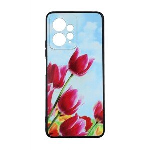 Kryt TopQ Xiaomi Redmi Note 12 Tulips 122590 (pouzdro neboli obal na mobil Xiaomi Redmi Note 12)