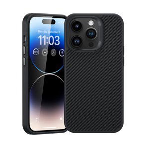 Zadní kryt Benks Etui Magnetic Hybrid Armor Pro Kevlar 600D pro iPhone 14 Pro černá