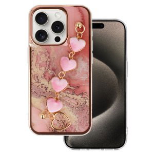 Trend Case pro iPhone 15 Pro design 6 růžové
