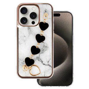 Trend Case pro iPhone 15 Plus design 6 bílé