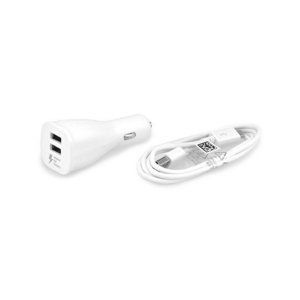 Rychlonabíječka do auta Samsung EP-LN920BW + EP-DN930CWE USB-C (Type-C) bílá 28218