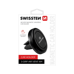 Držák do auta na větrací mřížku Swissten S-Grip M4 černý 28304