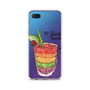 Kryt TopQ Xiaomi Mi 8 Lite silikon Rainbow Smoothie 36382 (pouzdro neboli obal na mobil Xiaomi Mi 8 Lite)