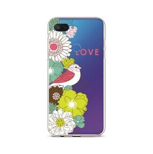 Kryt TopQ Xiaomi Mi 8 Lite silikon Birdie Love 36508 (pouzdro neboli obal na mobil Xiaomi Mi 8 Lite)