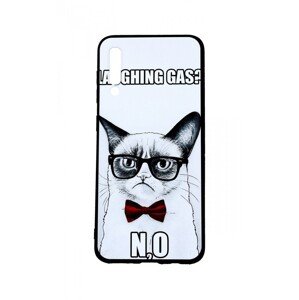 Kryt TopQ Samsung A50 3D silikon Grumpy Cat 41161 (pouzdro neboli obal na mobil Samsung A50)