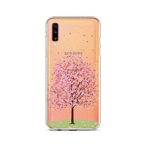 Kryt TopQ Samsung A70 silikon Blossom Tree 42012 (pouzdro neboli obal na mobil Samsung A70)