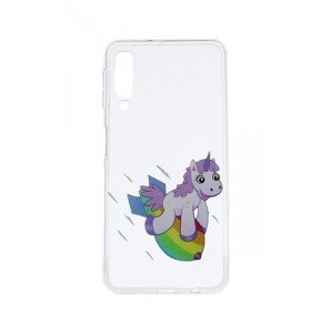 Kryt TopQ Samsung A7 silikon Flying Unicorn 42723 (pouzdro neboli obal na mobil Samsung A7)