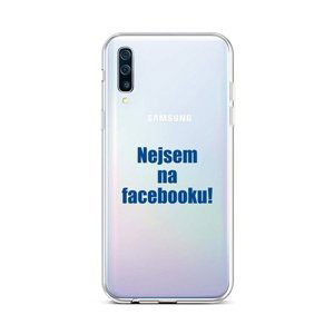 Kryt TopQ Samsung A50 silikon Nejsem na Facebooku 42989 (pouzdro neboli obal na mobil Samsung A50)