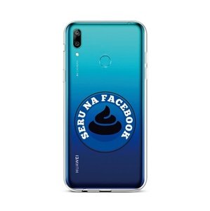 Kryt TopQ Huawei Y6 2019 silikon Facebook 43066 (pouzdro neboli obal na mobil Huawei Y6 2019)