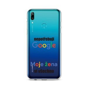Kryt TopQ Huawei Y6 2019 silikon Google 43069 (pouzdro neboli obal na mobil Huawei Y6 2019)