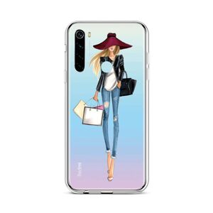 Kryt TopQ Xiaomi Redmi Note 8 silikon Lady 2 44579 (pouzdro neboli obal na mobil Xiaomi Redmi Note 8)